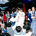 東京大神宮の節分祭・豆まき