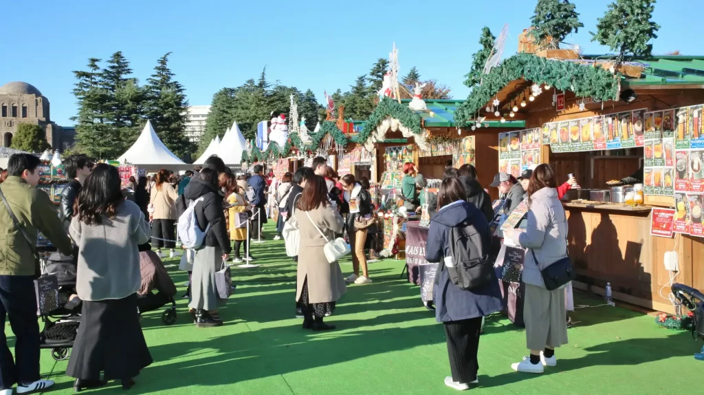 東京クリスマスマーケット in 芝公園 点灯式