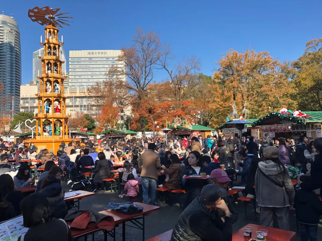 東京クリスマスマーケット in 芝公園 点灯式